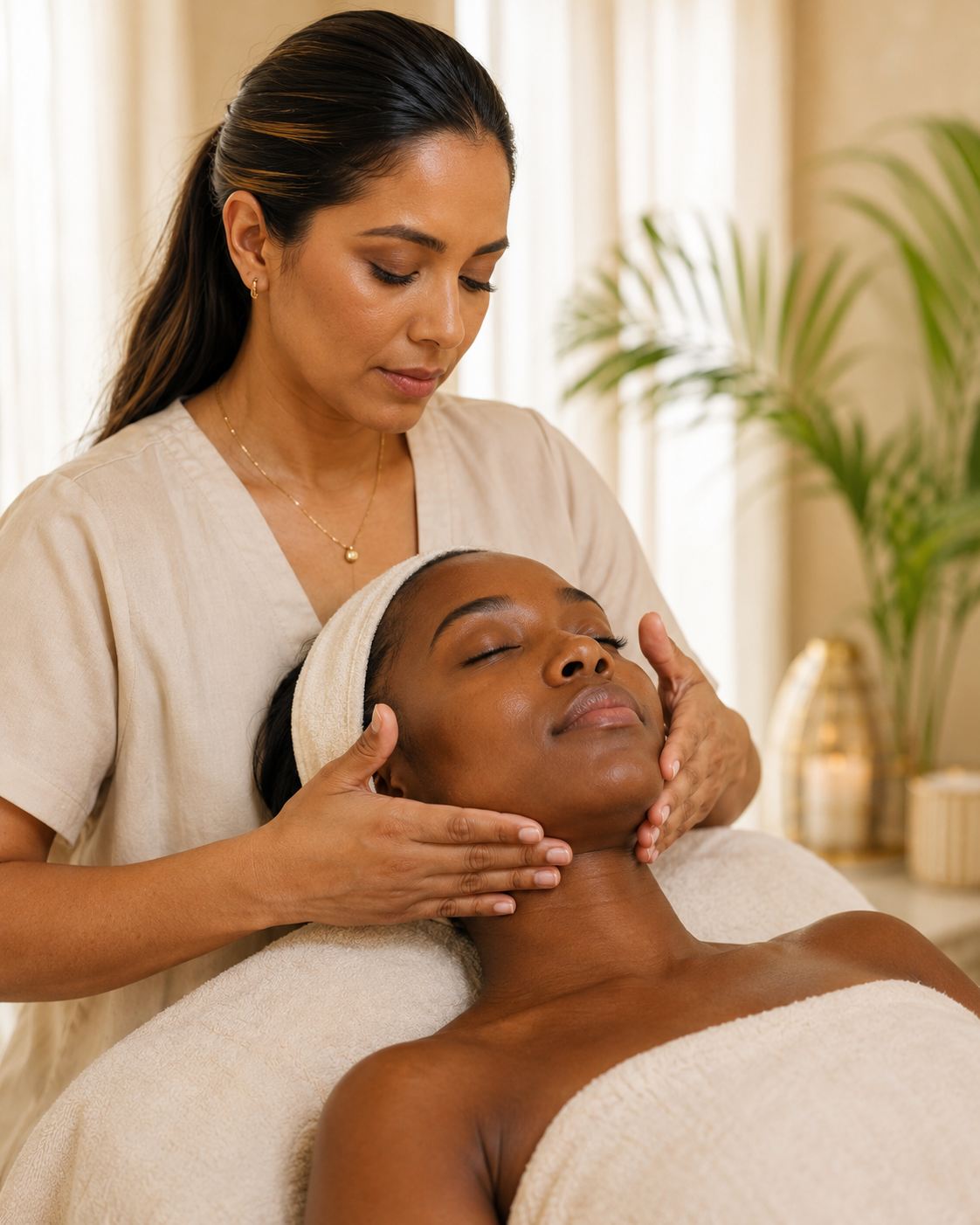 Facial + Body Sculpting treatment